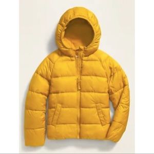 Girls Hooded Puffer Jacket -